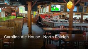 Carolina Ale House – North Raleigh — Sports bars in Raleigh