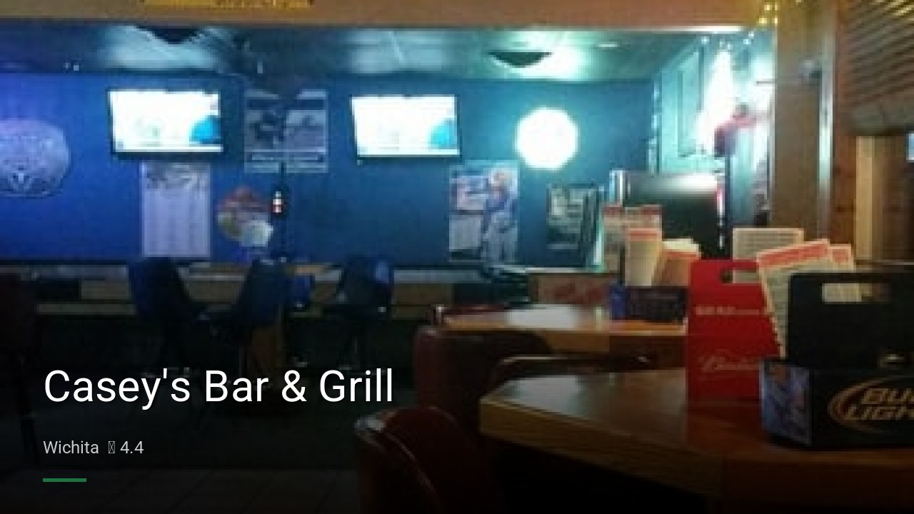 Casey's Bar & Grill - Sports Bars in Wichita