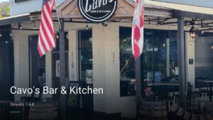 Cavo’s Bar & Kitchen — Sports bars in Orlando