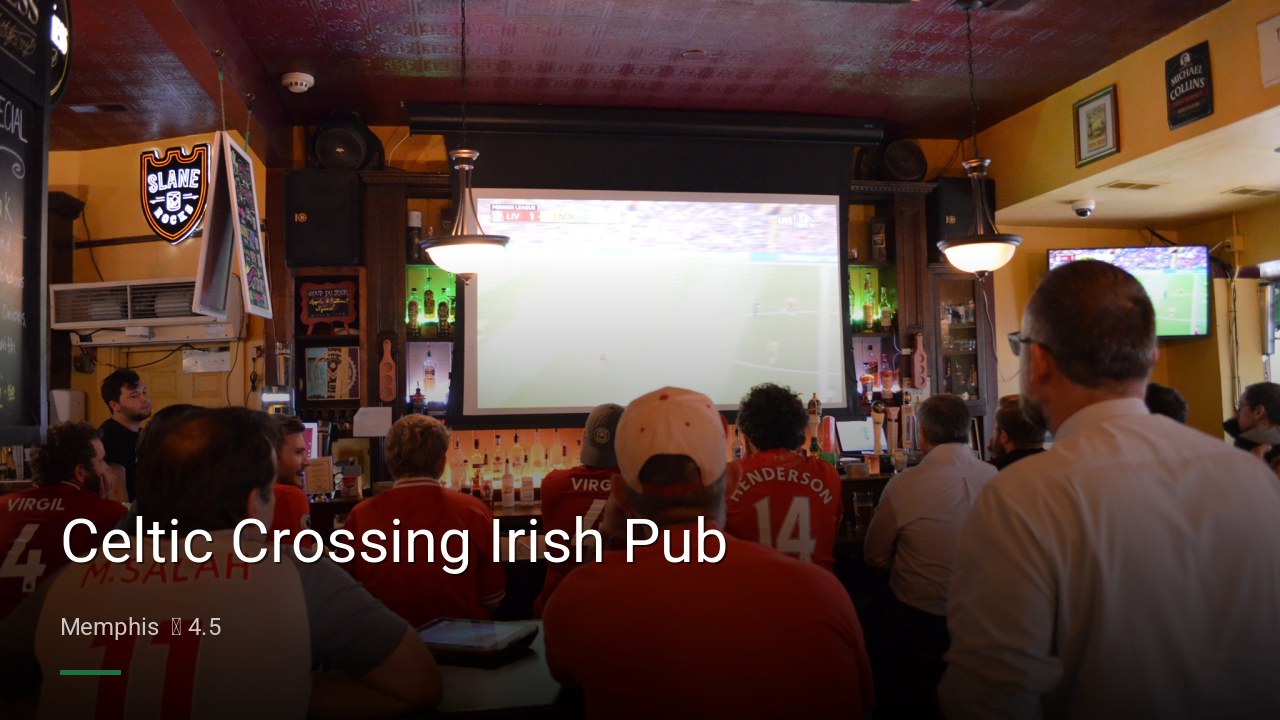 Celtic Crossing Irish Pub - Sports Bars in Memphis