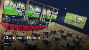 Champions Florida — Sports bars in Miami