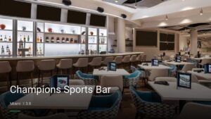 Champions Sports Bar — Sports bars in Miami