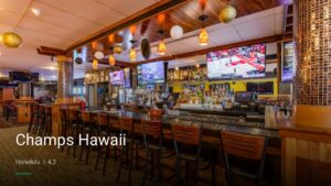 Champs Hawaii — Sports bars in Honolulu