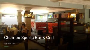 Champs Sports Bar & Grill — Pubs in Sheffield