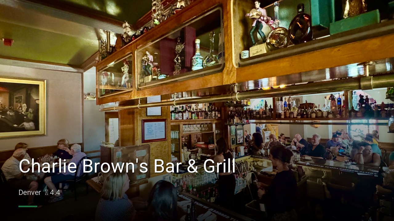 Charlie Brown's Bar & Grill - Sports Bars in Denver