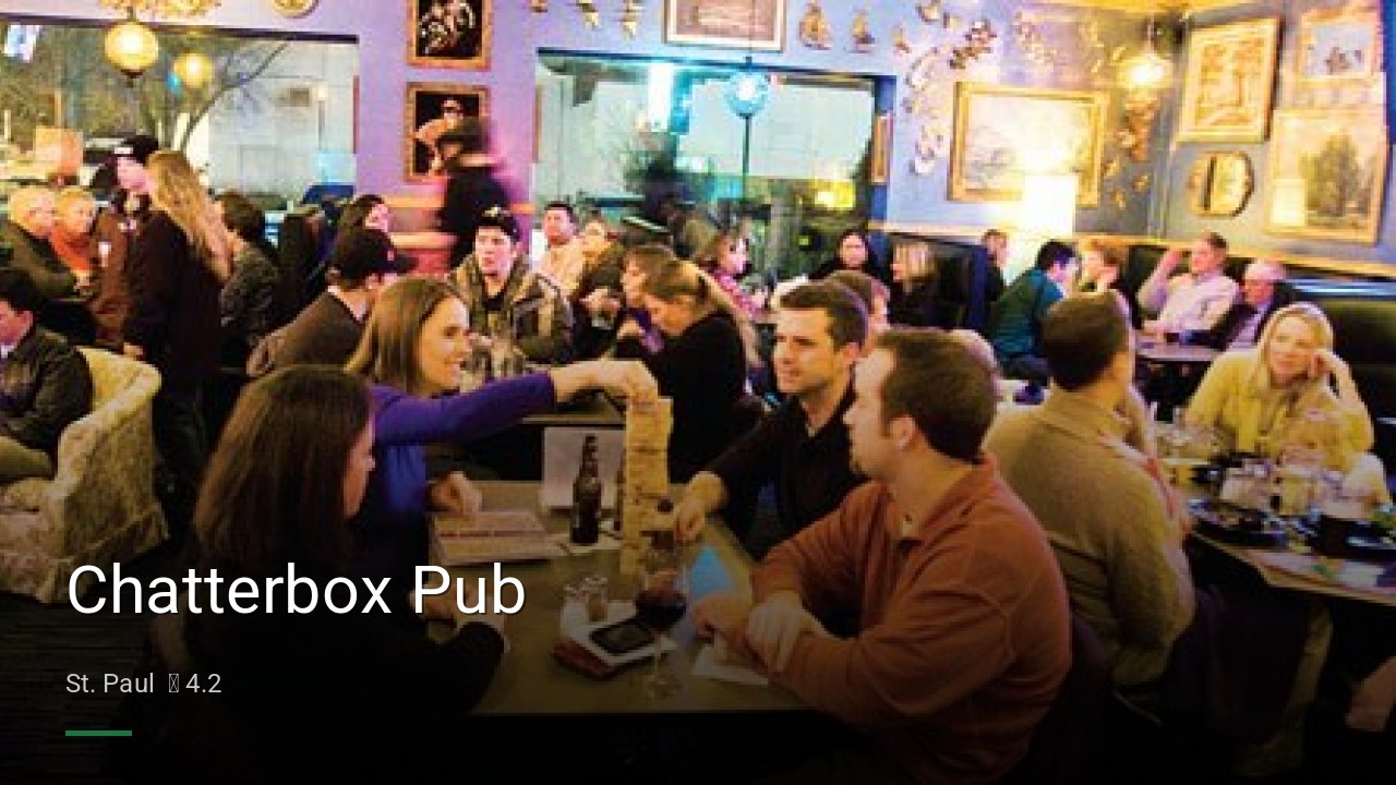 Chatterbox Pub - Sports Bars in St. Paul