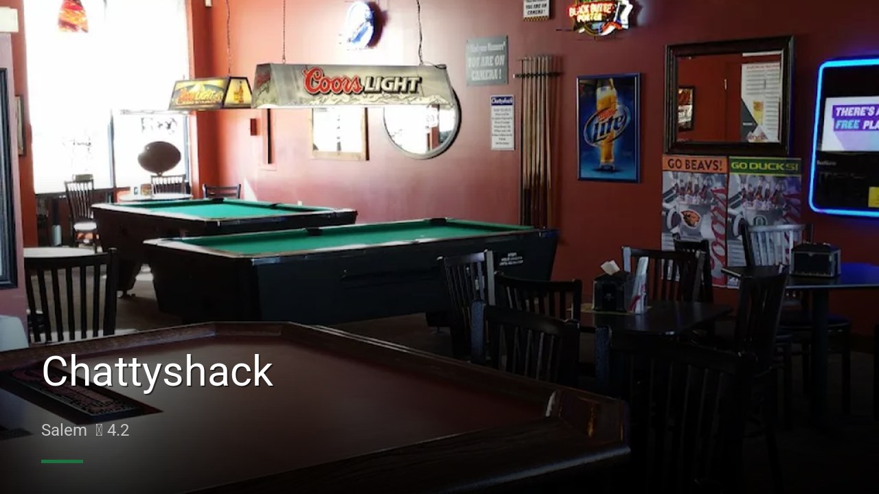 Chattyshack - Sports Bars in Salem