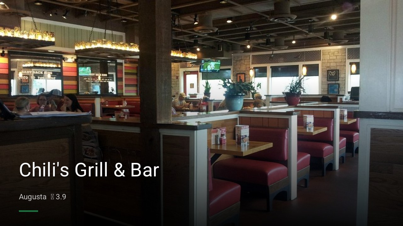 Chili's Grill & Bar - Sports Bars in Augusta