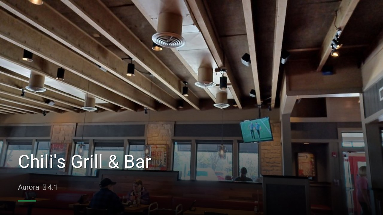 Chili's Grill & Bar - Sports Bars in Aurora