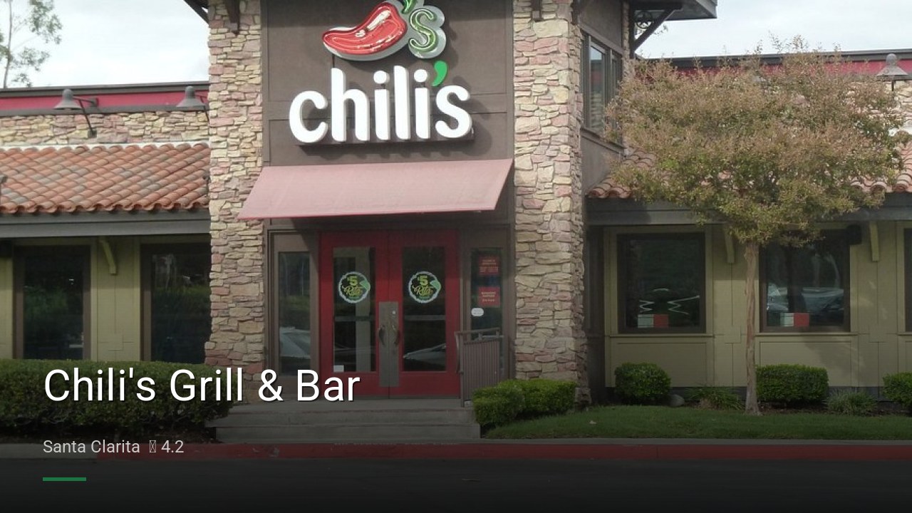 Chili's Grill & Bar - Sports Bars in Santa Clarita