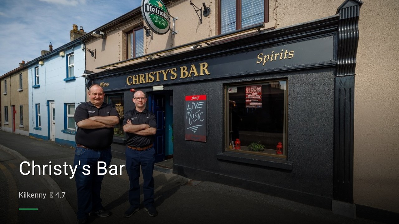 Christy's Bar - Sports Bars in Kilkenny