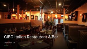 CIBO Italian Restaurant & Bar — Sports bars in Cape Coral