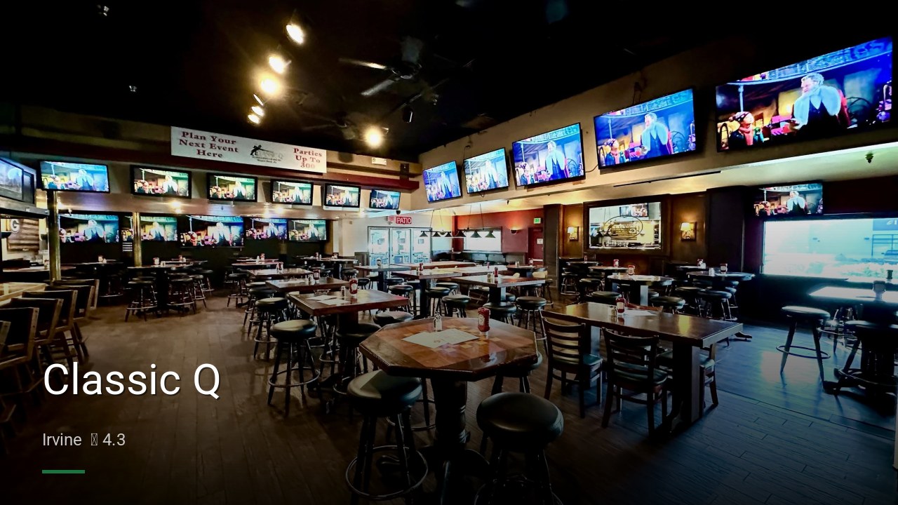 Classic Q - Sports Bars in Irvine