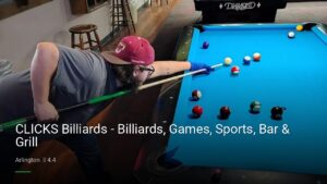 CLICKS Billiards – Billiards, Games, Sports, Bar & Grill — Sports bars in Arlington