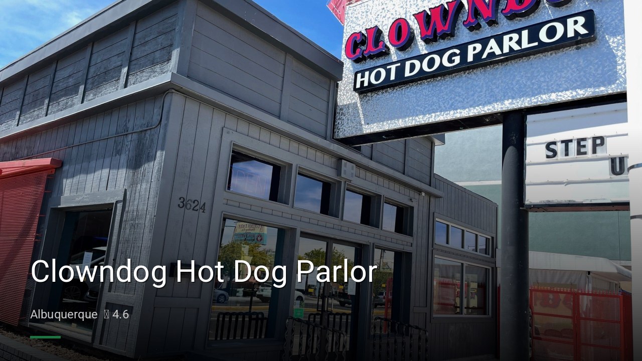 Clowndog Hot Dog Parlor - Sports Bars in Albuquerque