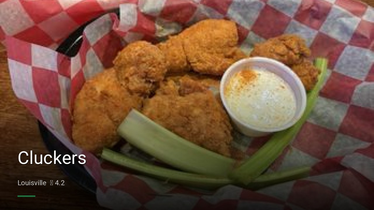 Cluckers - Sports Bars in Louisville