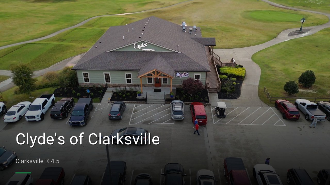 Clyde's of Clarksville - Sports Bars in Clarksville