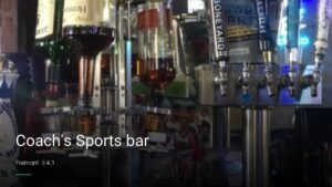 Coach’s Sports bar — Sports bars in Fremont