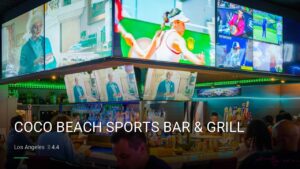 COCO BEACH SPORTS BAR & GRILL — Sports bars in Los Angeles