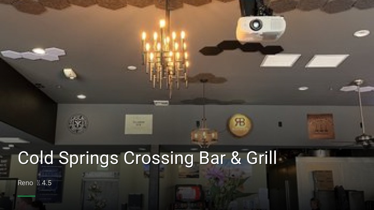 Cold Springs Crossing Bar & Grill - Sports Bars in Reno