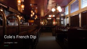 Cole’s French Dip — Sports bars in Los Angeles