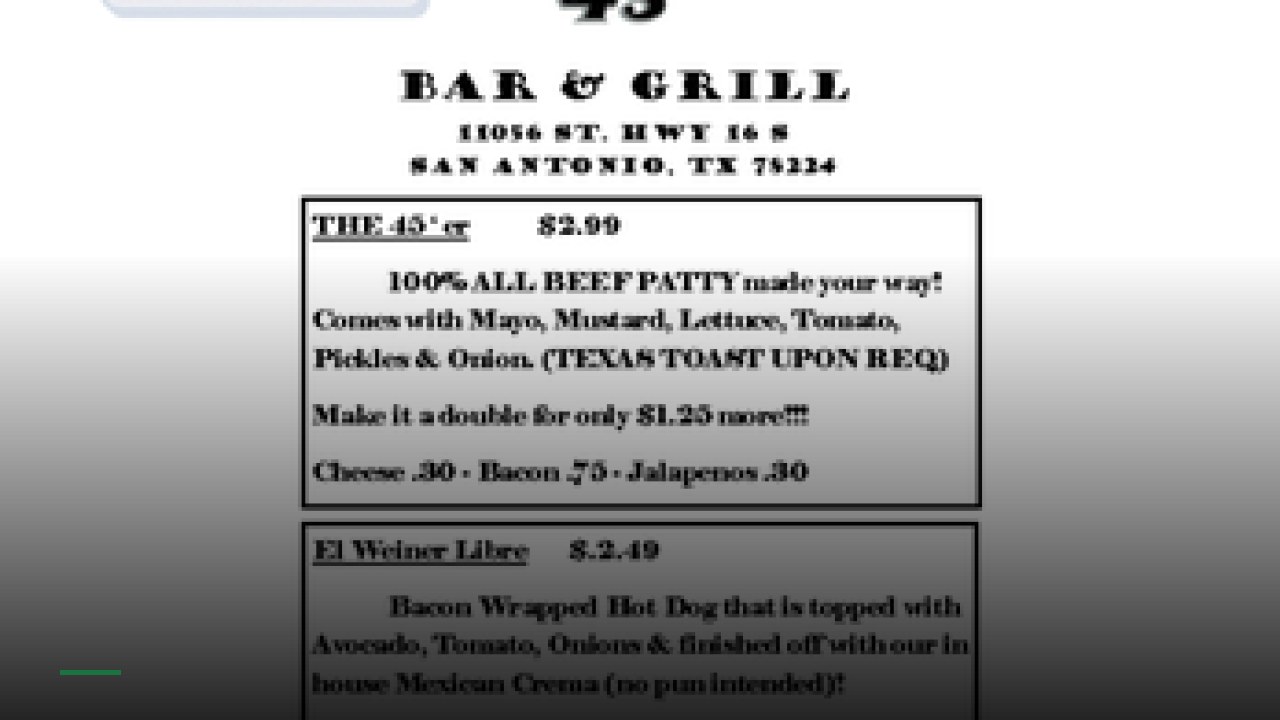 Colt 45 Baseball, Bar & Grill - Sports Bars in San Antonio