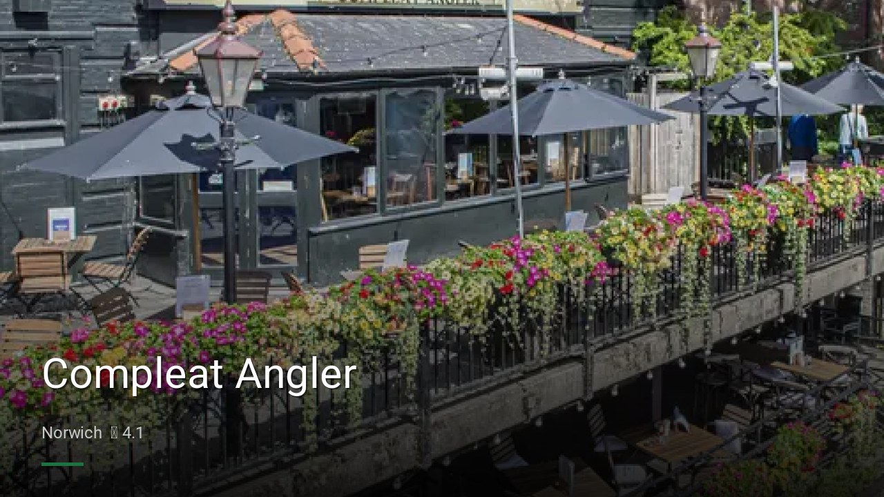Compleat Angler - Sports Bars in Norwich