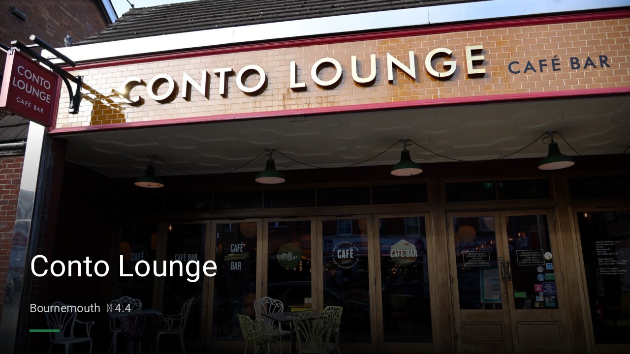 Conto Lounge - Sports Bars in Bournemouth