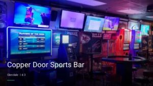 Copper Door Sports Bar — Sports bars in Glendale