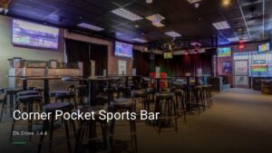 Corner Pocket Sports Bar — Sports bars in Elk Grove