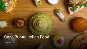 Watch UFC at Cose Buone Italian Food in Liverpool