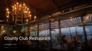 County Club Restaurant — Sports bars in Lexington