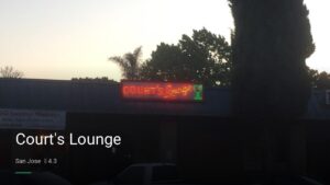 Court’s Lounge — Sports bars in San Jose