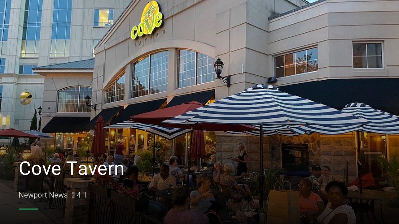 Cove Tavern - Sports Bars in Newport News