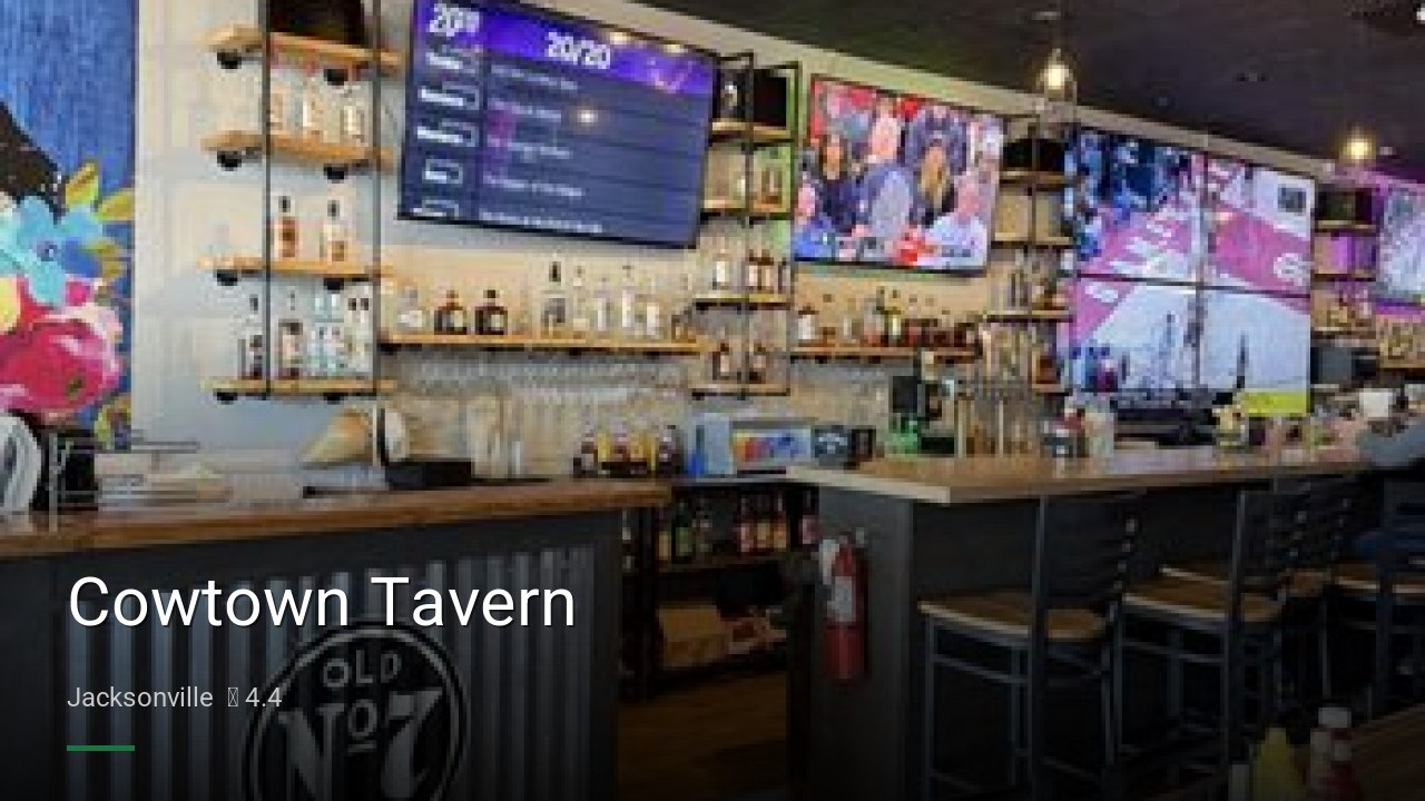 Cowtown Tavern - Sports Bars in Jacksonville