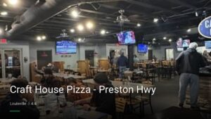Craft House Pizza – Preston Hwy — Sports bars in Louisville