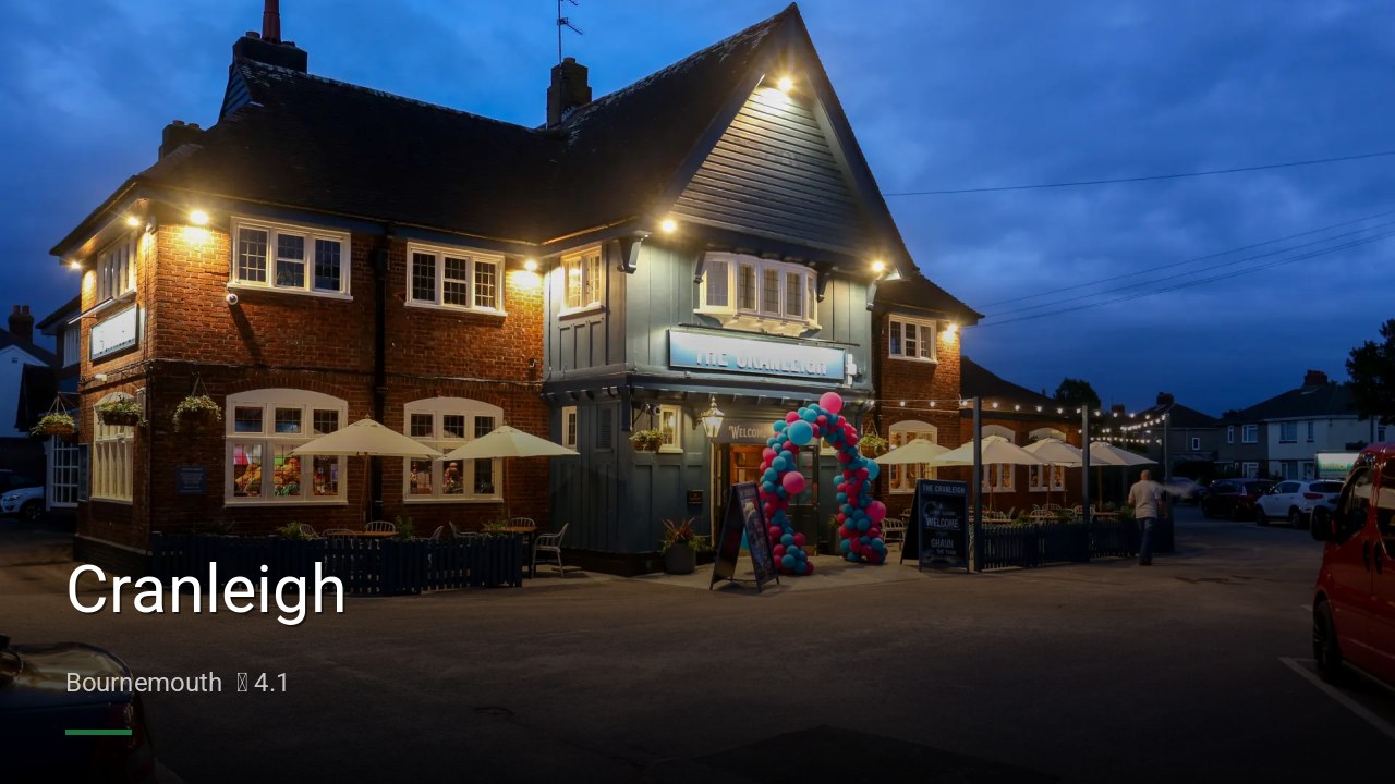 Cranleigh - Sports Bars in Bournemouth