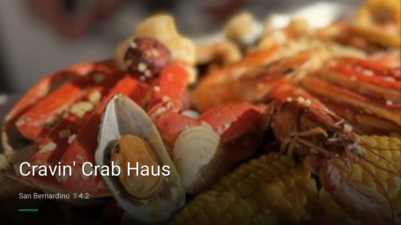 Cravin' Crab Haus - Sports Bars in San Bernardino