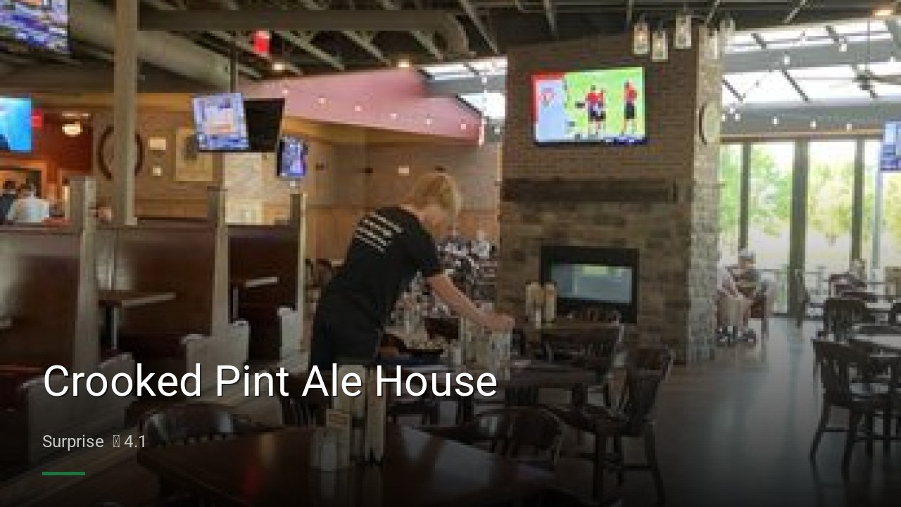 Crooked Pint Ale House - Sports Bars in Surprise