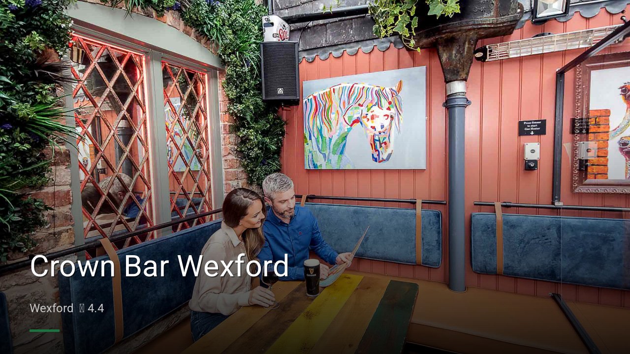 Crown Bar Wexford - Sports Bars in Wexford