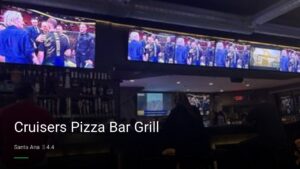 Cruisers Pizza Bar Grill — Sports bars in Santa Ana