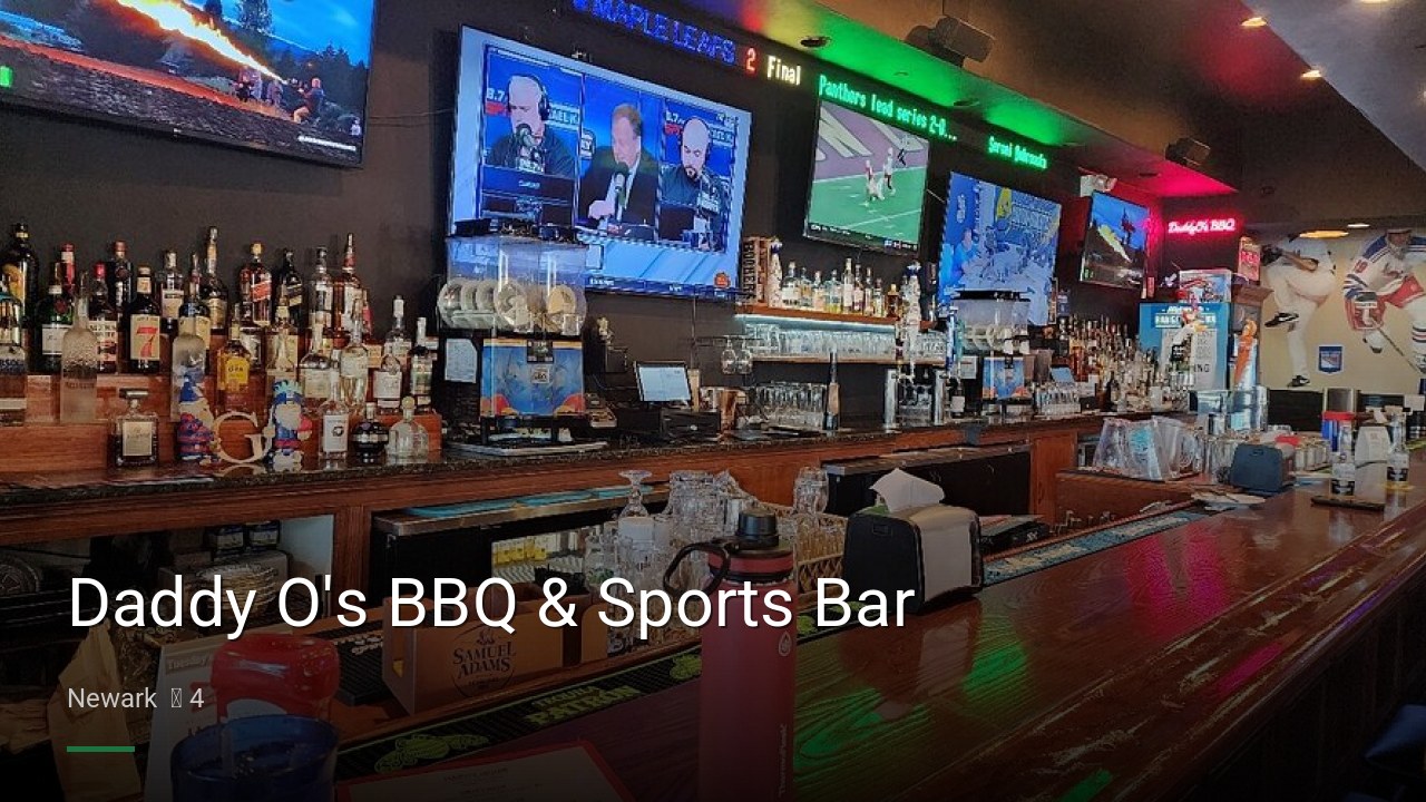 Daddy O's BBQ & Sports Bar - Sports Bars in Newark