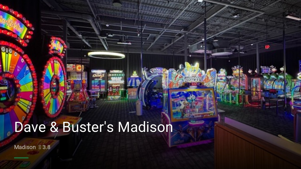 Dave & Buster's Madison - Sports Bars in Madison