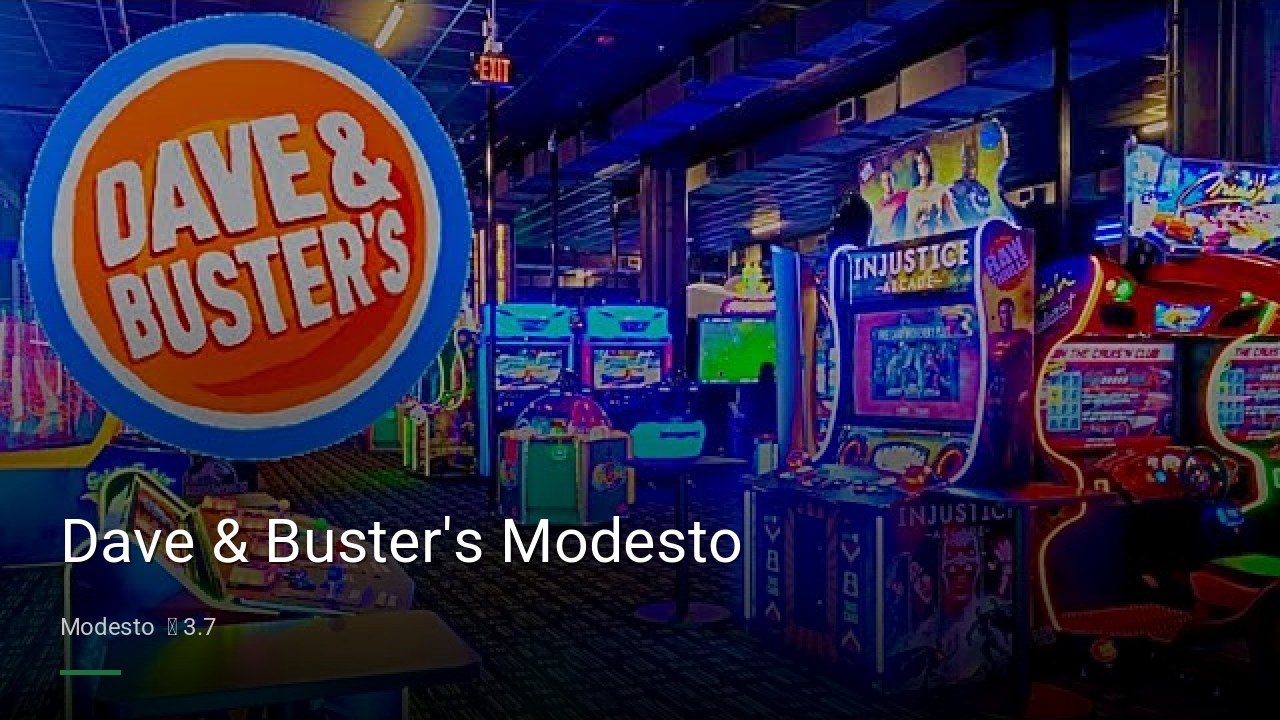 Dave & Buster's Modesto - Sports Bars in Modesto