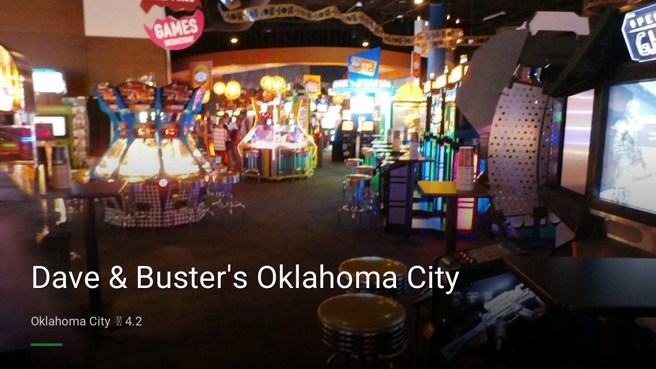Dave & Buster's Oklahoma City - Sports Bars in Oklahoma City