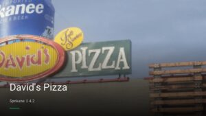 David’s Pizza — Sports bars in Spokane