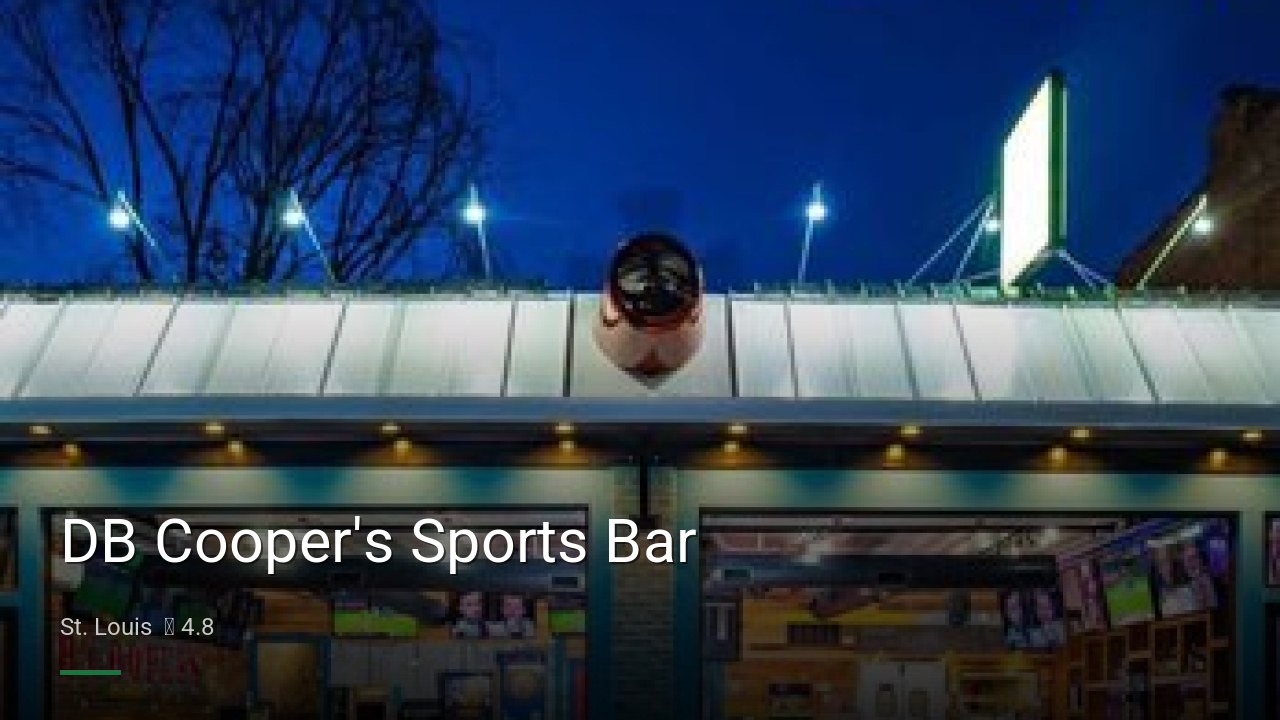 DB Cooper's Sports Bar - Sports Bars in St. Louis