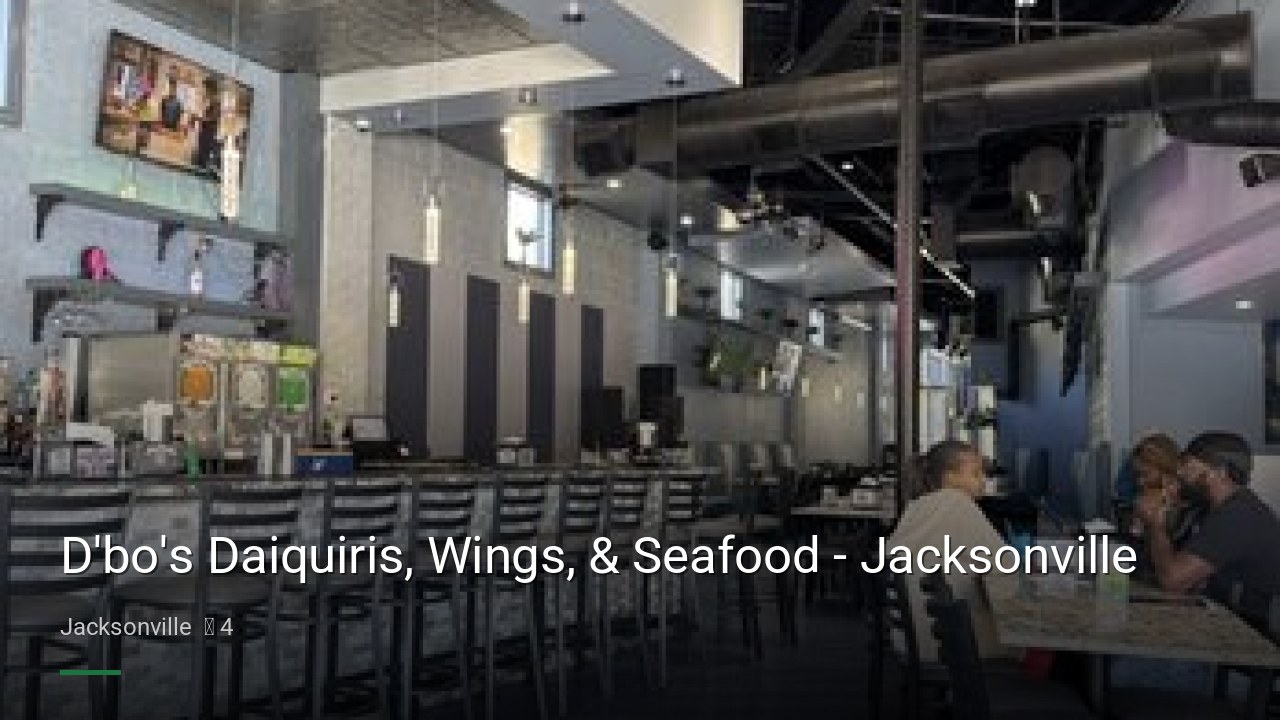 D'bo's Daiquiris, Wings, & Seafood - Jacksonville - Sports Bars in Jacksonville