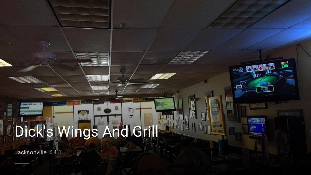 Dick's Wings And Grill - Sports Bars in Jacksonville