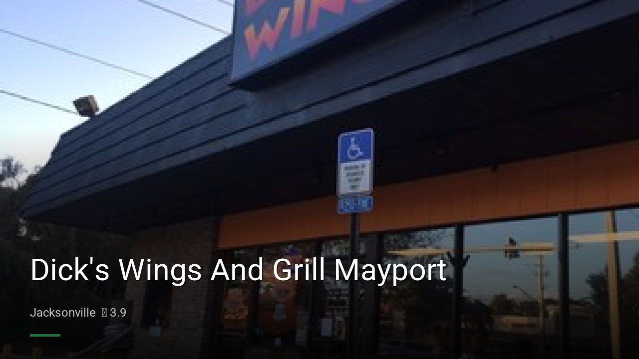 Dick's Wings And Grill Mayport - Sports Bars in Jacksonville
